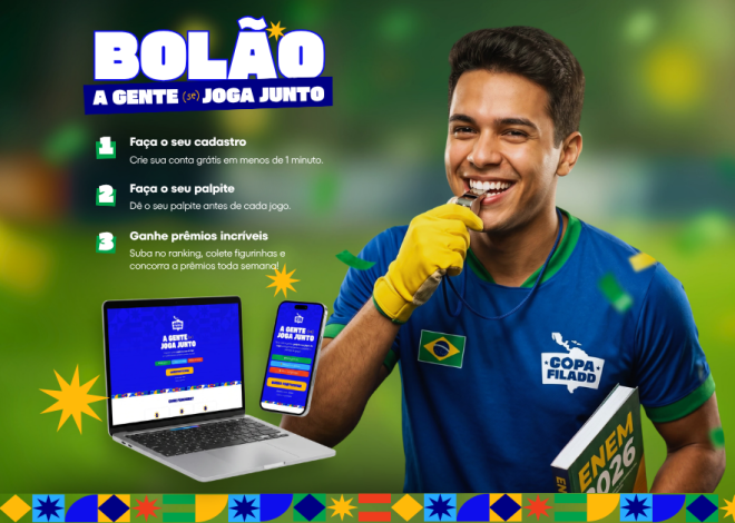 Copa do Mundo: Curso pré-vestibular cria bolão gratuito com prêmios para os vencedores